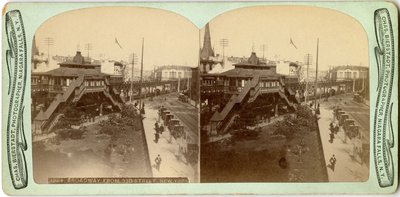 Broadway von der 33rd Street, ca. 1860-1880 von Charles Bierstadt